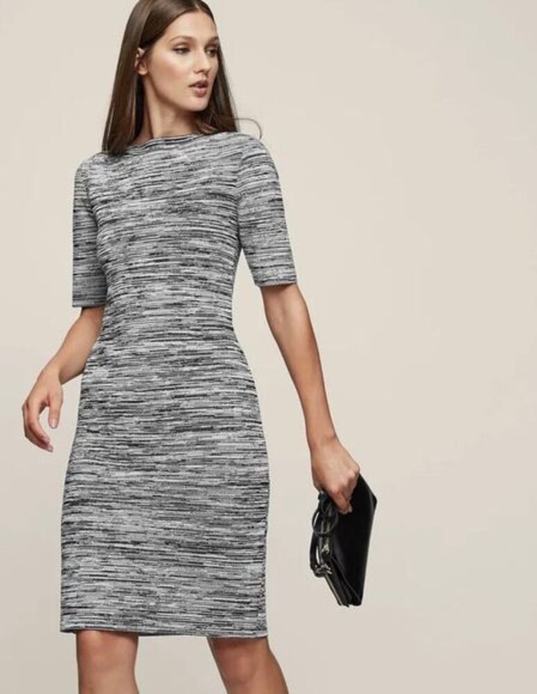 Reiss Women's Bodycon Dress Size  6 Multicolor Space Dye
